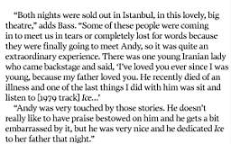 Prog Magazine CAMEL issue ISTANBUL 2018 pages