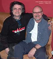 Andy Powell &  Bora Çetin,  09 Mayıs ( May ) 2013