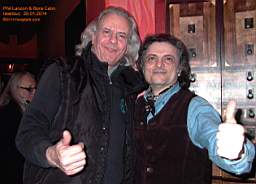 Phil Lanzon  &  Bora Çetin, 30 Ocak ( January ) 2014,  Istanbul
