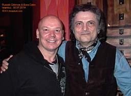 Russel Gilbrook  &  Bora Çetin, 30 Ocak ( January ) 2014,  Istanbul