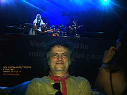 NEIL YOUNG & Crazy Horse  &  Bora Çetin, 15 Temmuz ( July ) 2014,  Istanbul
