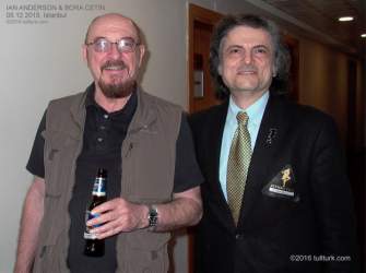 Ian Anderson &  Bora Çetin,  05 Aralık ( December ) 2015