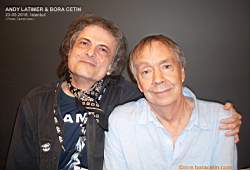 Andy Latimer &  Bora Çetin,  23 Mayıs ( May ) 2018