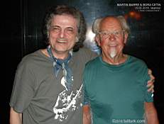 Martin Barre &  Bora Çetin,  15 Mayıs ( May ) 2018