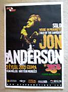 Jon Anderson Istanbul 05,  AFİŞ